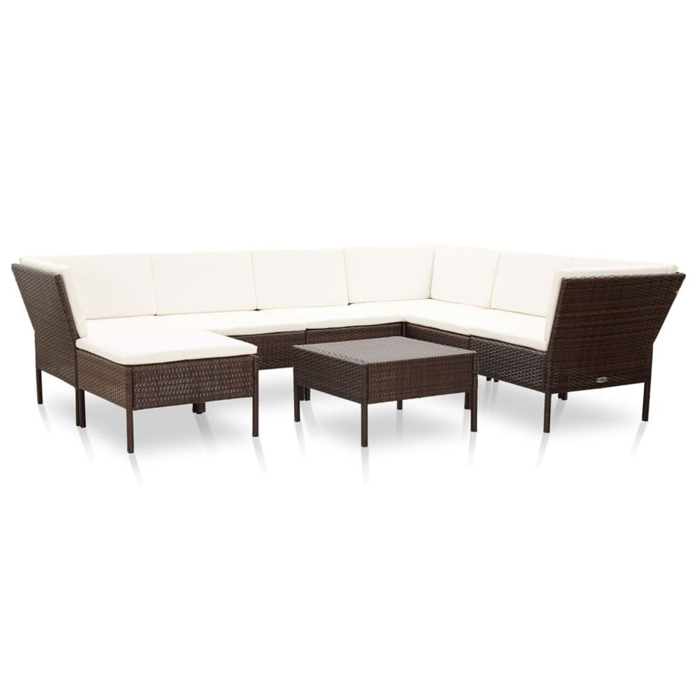 VIDAXL SALON DE JARDIN 8 44-(917815)