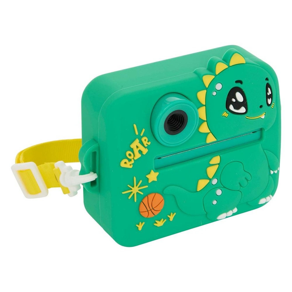 Appareil photo instantané enfants pilti avec carte sd et 4 rouleaux de papier