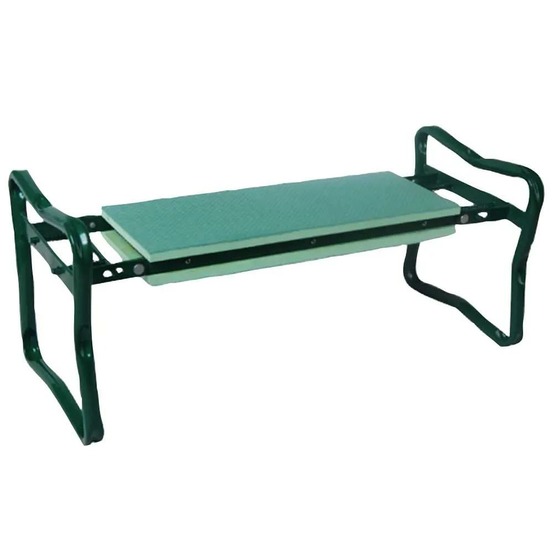 Tabouret agenouilloir pliable mousse 58,5 x 25 x 25,5 cm assis/genoux