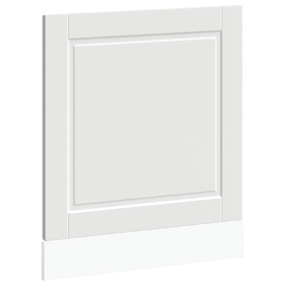 Panneau de lave-vaisselle porto blanc 60x1,5x67 cm