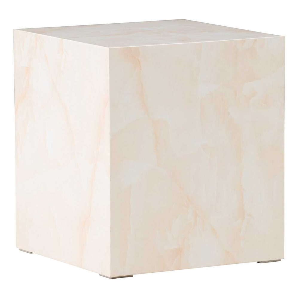 Table basse en mdf york marble jaune