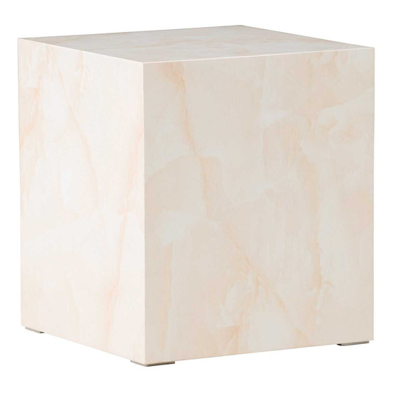 Table basse en mdf york marble jaune
