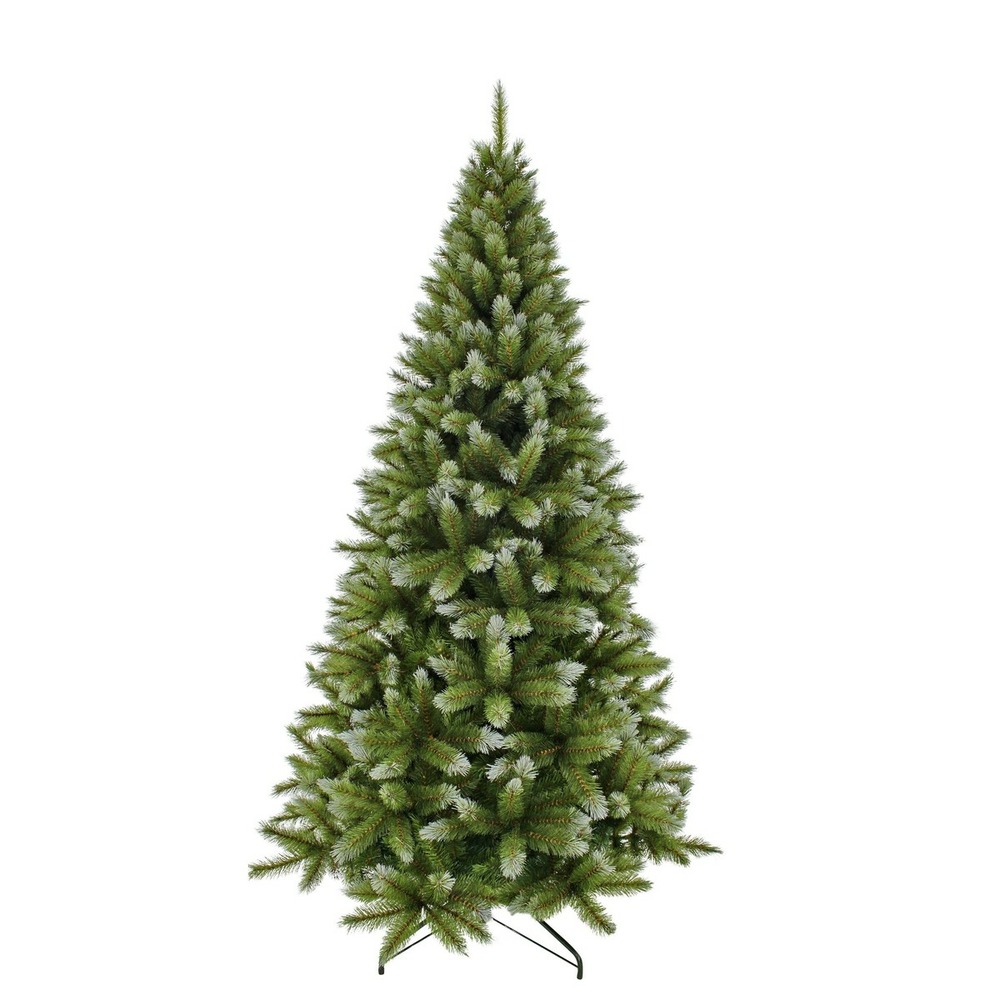 Triumph tree pittsburgh sapin de noël artificiel - décoration noël avec extrémités givrées blanches - déco noël 940 branches effet