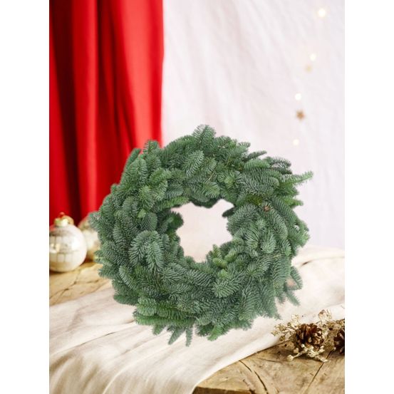 Couronne de noël nobilis