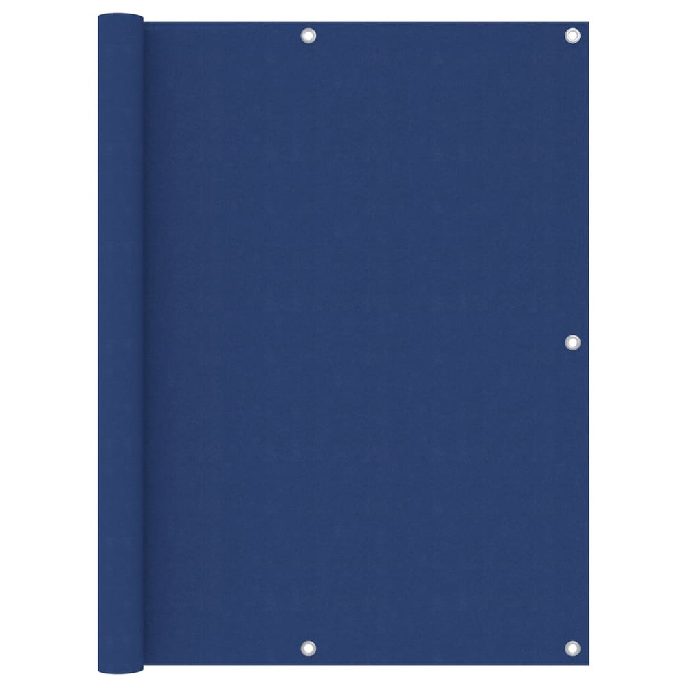 Écran de balcon brise pare vue protection confidentialité 120 x 400 cm tissu oxford bleu