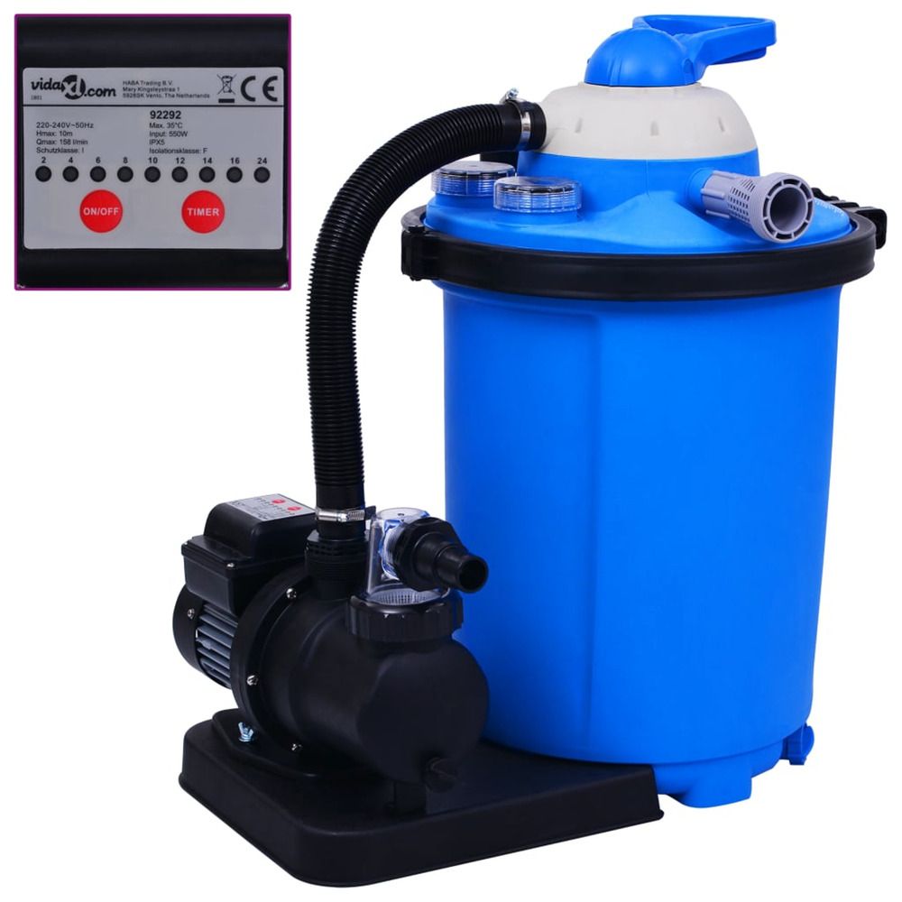Pompe de filtration Ã  sable avec