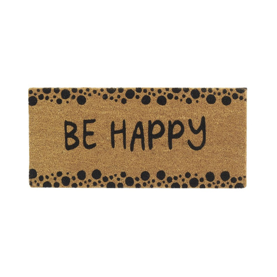 Petit paillasson be happy en coco be happy