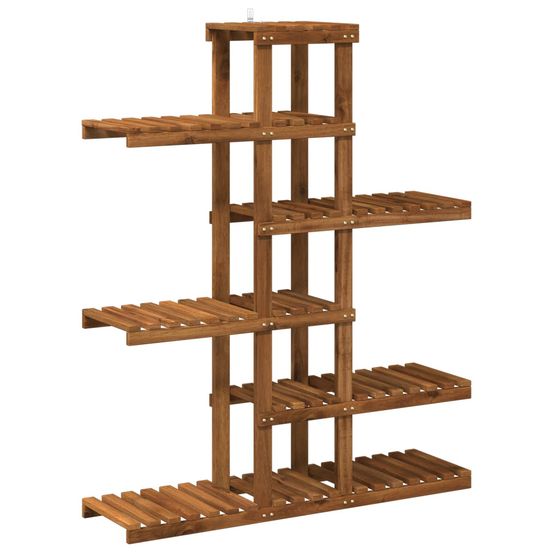 Support de plante naturel 93 x 25 x 114,5 cm