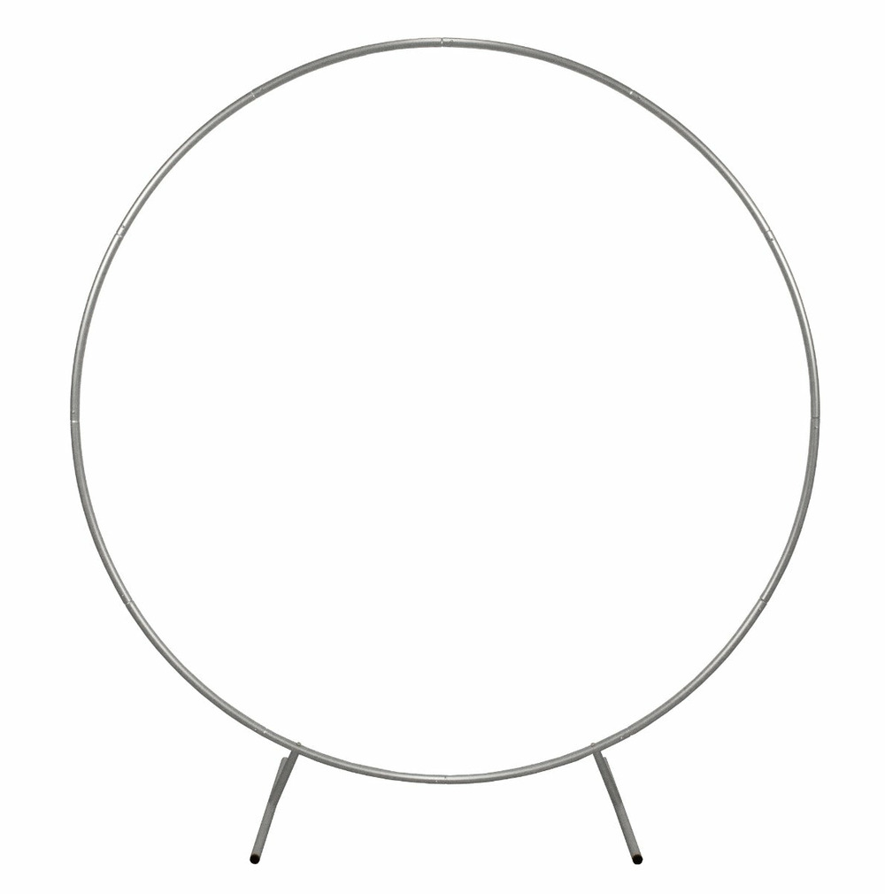 Arche circulaire à décorer pour mariage - 200cm - grise