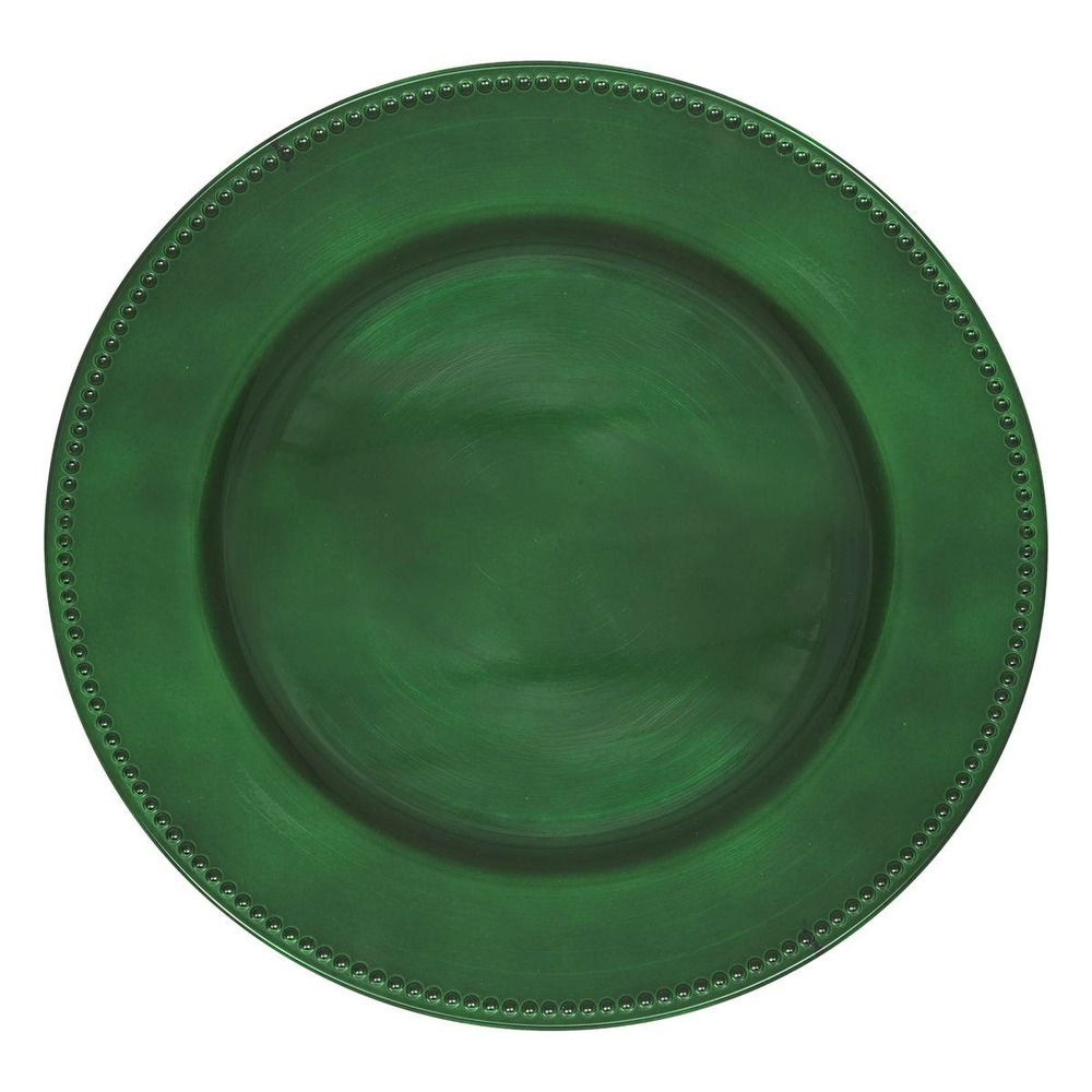 Assiette pres billes vert