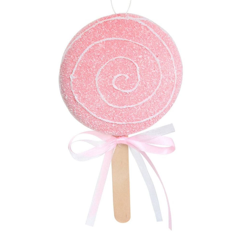 Suspension de sapin sucette pastel 18 cm