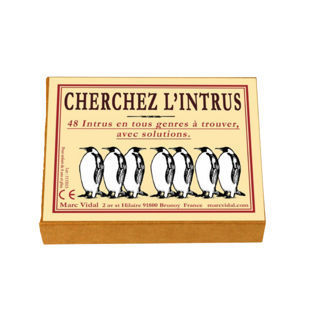 Jeu : cherchez l'intrus