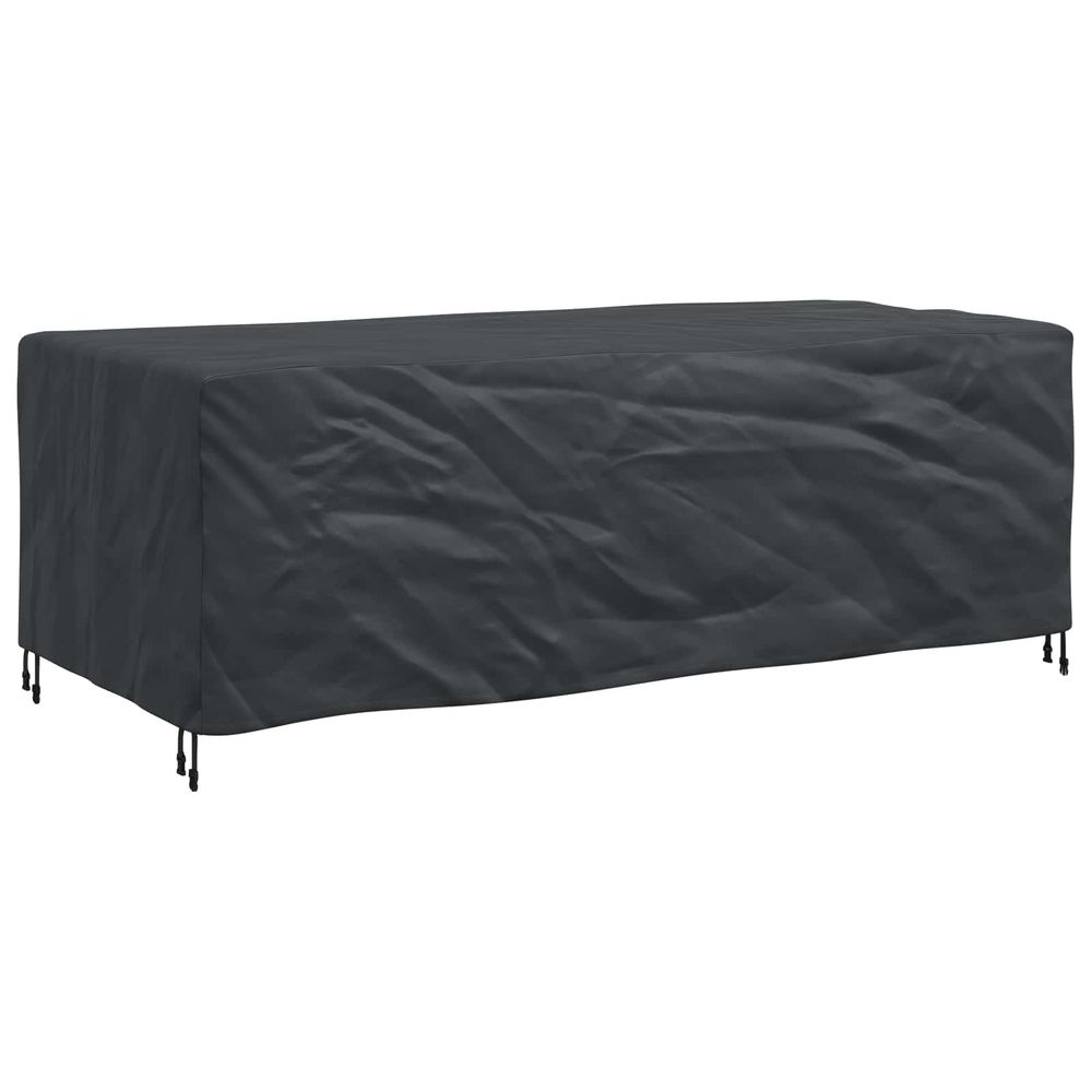 Housse pour meubles uni noir 229 x 113 x 73 cm 210d
