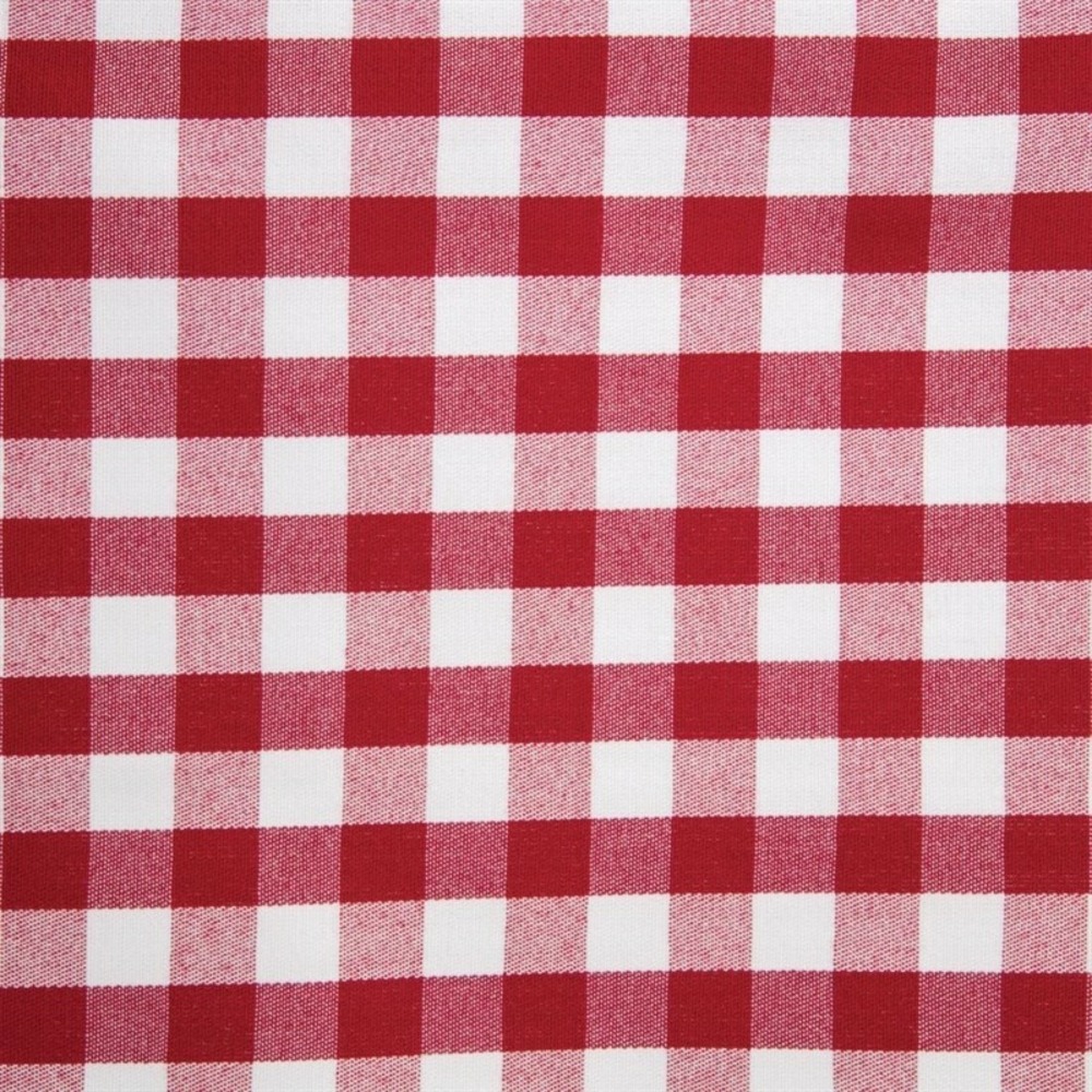 Nappe rouge et blanche 890 x 890 mm - mitre