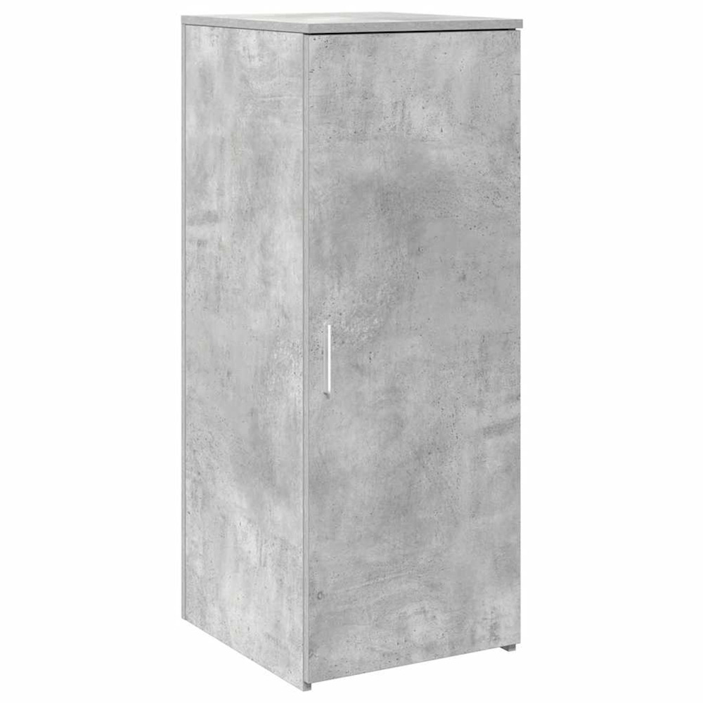 Armoire de rangement gris béton 40x45x103,5cm bois d'ingénierie