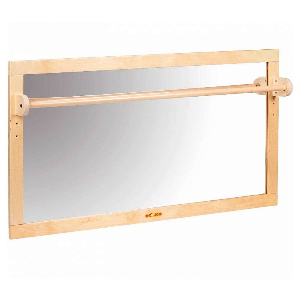 Miroir en bois montessori pour enfants - jouet éducatif et ludique