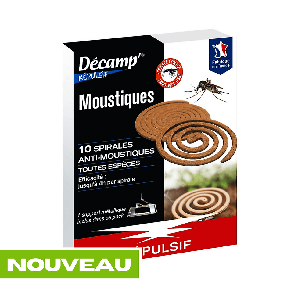 Spirales anti moustiques - 10 spirales