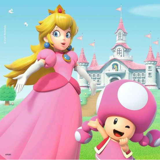 Puzzle super mario 3x49 pcs
