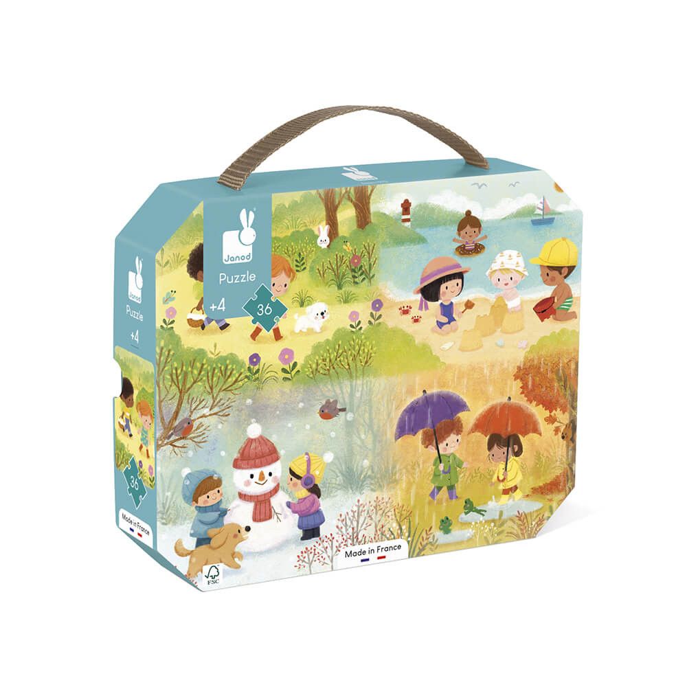 Puzzle les saisons 36 pcs