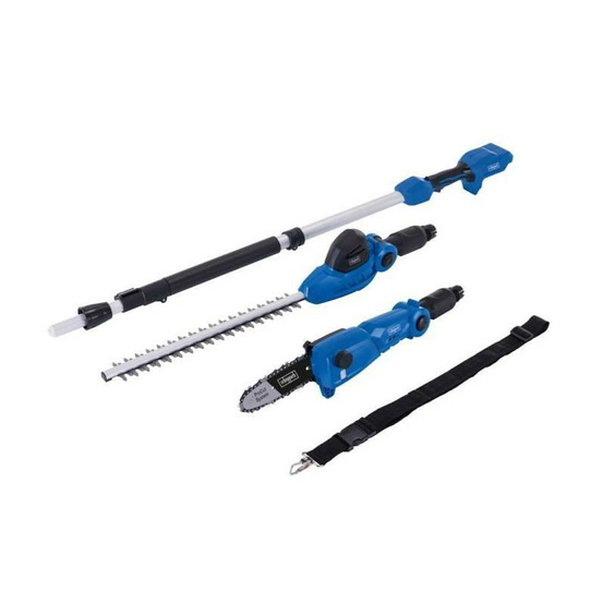 Outil 2 en 1 elagueuse + taille-haies sans fil - scheppach c-phts410-x- 20v ixes - sans batterie ni chargeur