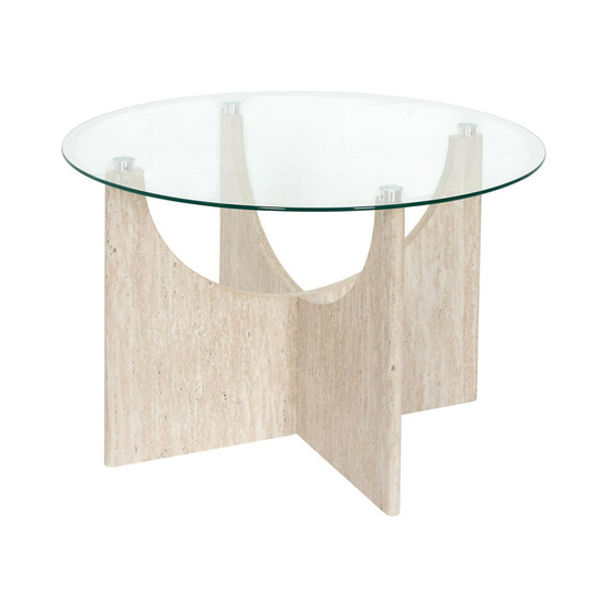 Table basse en verre