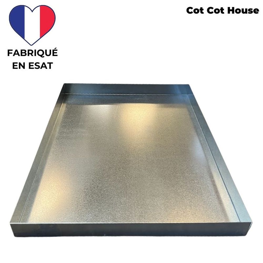 Tiroir mangeoire plateau 405x510x40mm dim.ext galva1010