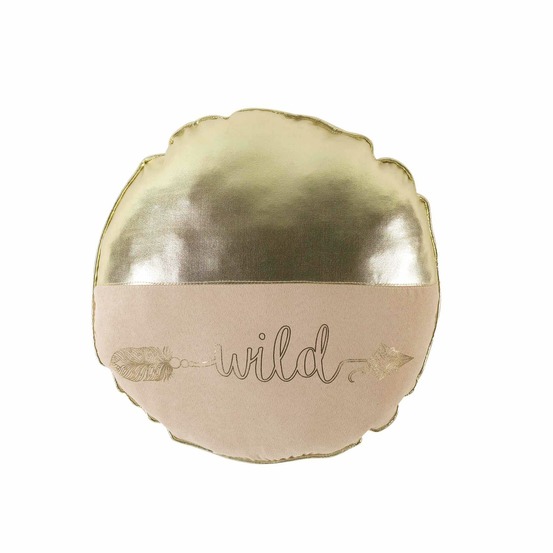 Coussin rond wild