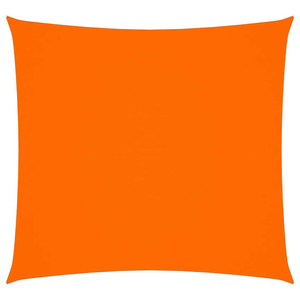 Voile de parasol tissu oxford carré 7x7 m orange