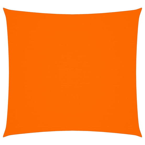 Voile de parasol tissu oxford carré 7x7 m orange