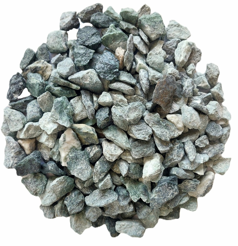 Gravillon concassé marbre vert 8/16 en big bag de 350 KG