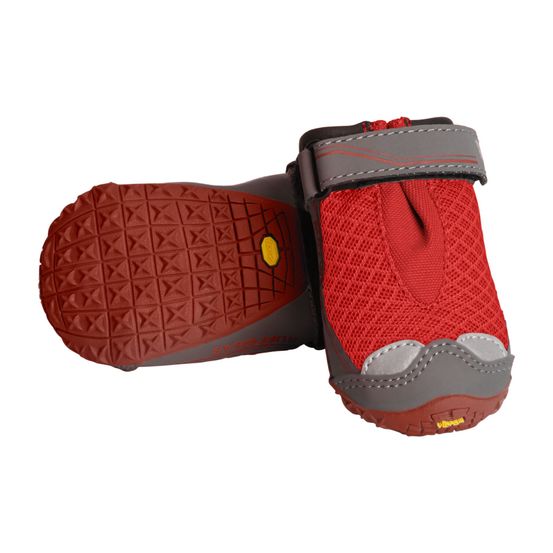 Bottines pour chien grip trex™, protection des pattes tout-terrain durable. Couleur: red sumac (rouge), taille: 64mm/s