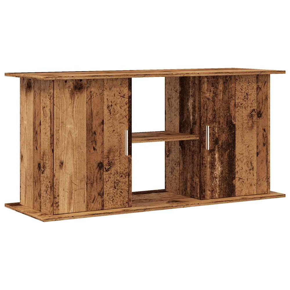 Support pour aquarium vieux bois 121x41x58 cm bois d'ingénierie