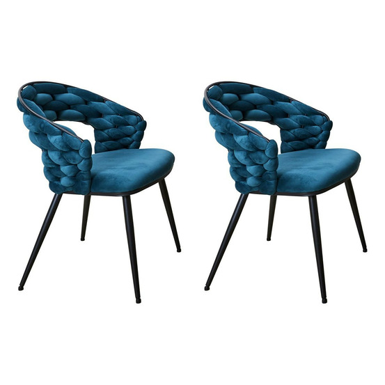 Lot de 2 chaises design