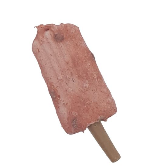 Snack friandise ice pop fraise rose 55 g pour chien