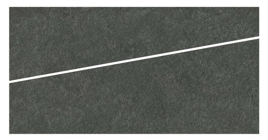 Carrelage effet pierre quartzite gris carbone cut dalle a 120x60x2 cm venturo - sol extérieur (vendu par carton de 0,72 m²) - ro'ma