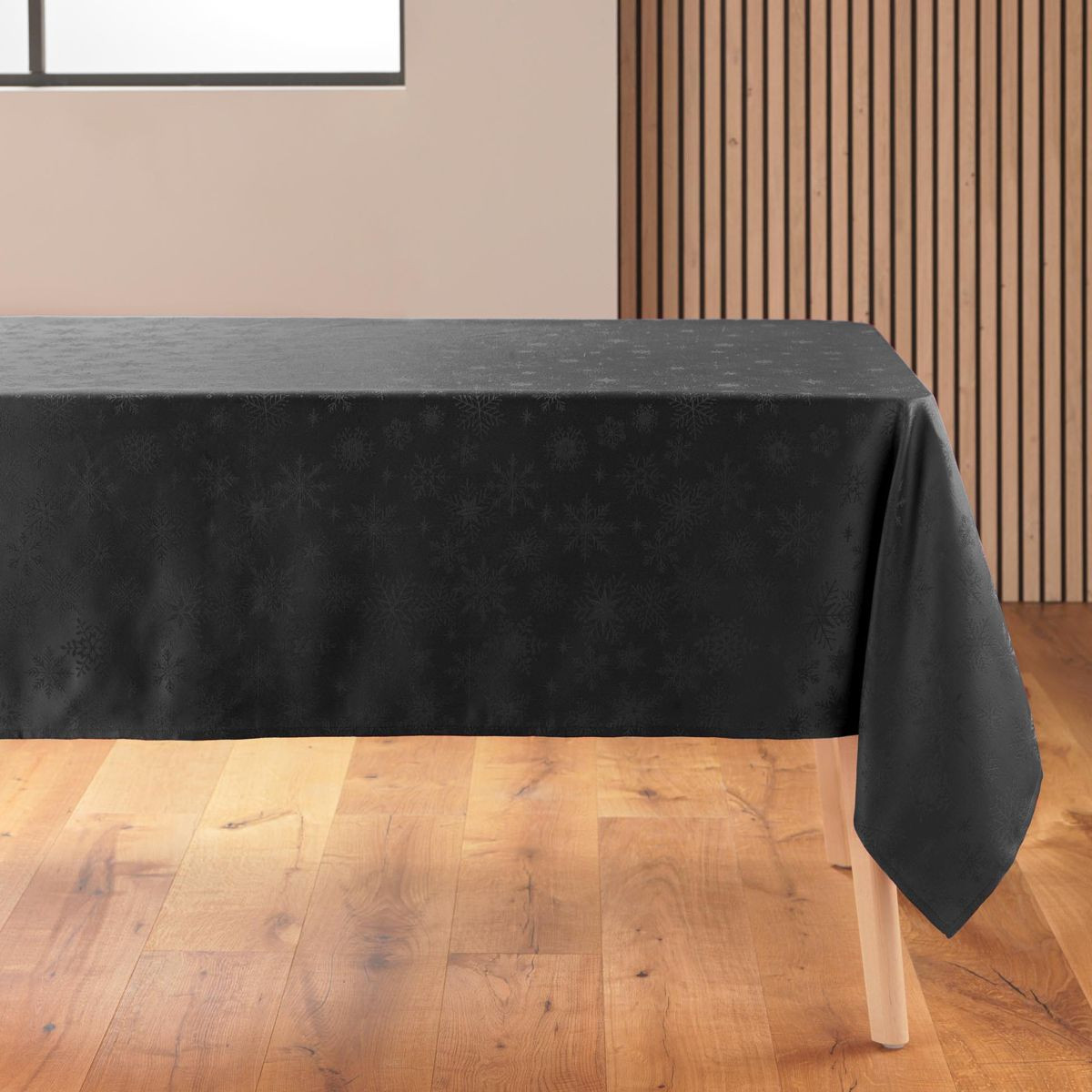 Nappe jacquard imprimé 