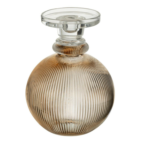 Chandelier vase en verre