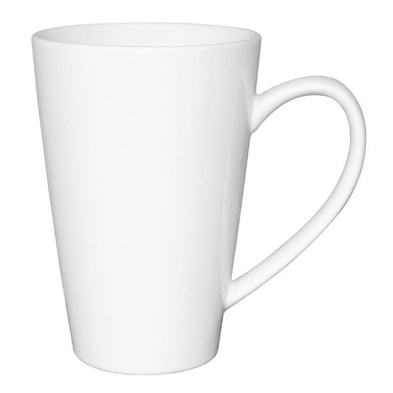 Mug blanc 340ml lot de 12 olympia