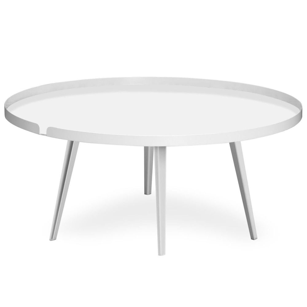 Table basse à rebord 