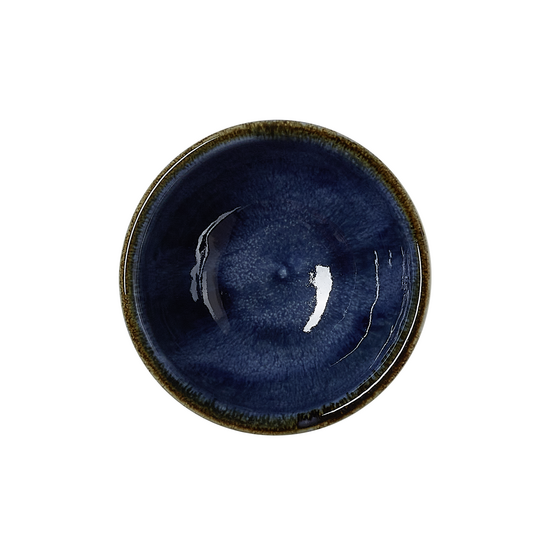 Lot de 6 bols en porcelaine 0,11 l océan foncé h 45 mm ø 100 mm - was germany