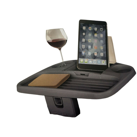 Bar à clipser sur le rebord de votre spa avec compartiment étanche