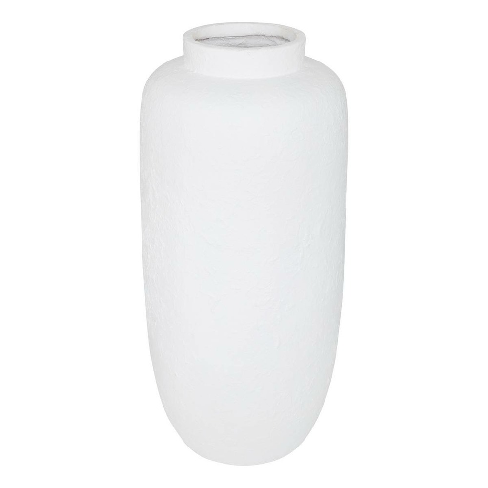Vase elene 30x30x66cm blanc