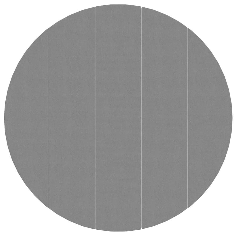 Bâche de piscine gris clair ø550 cm géotextile polyester