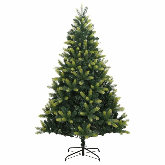 Sapin de noël artificiel à charnières avec support 120 cm