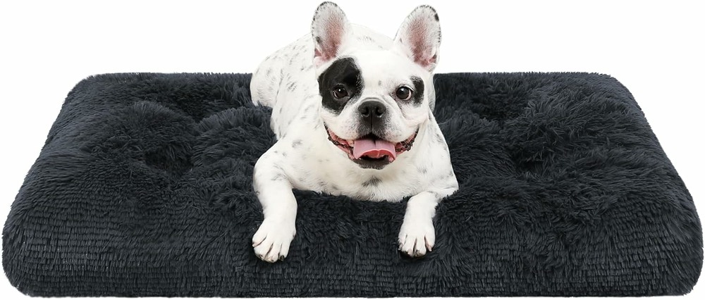 Panier pour chien petite taille, 60x45cm gris foncé