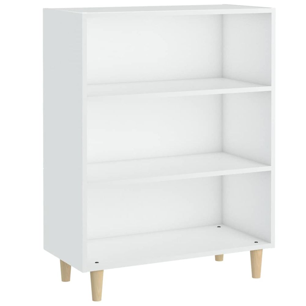 Buffet blanc 69,5x32,5x90 cm bois d'ingénierie