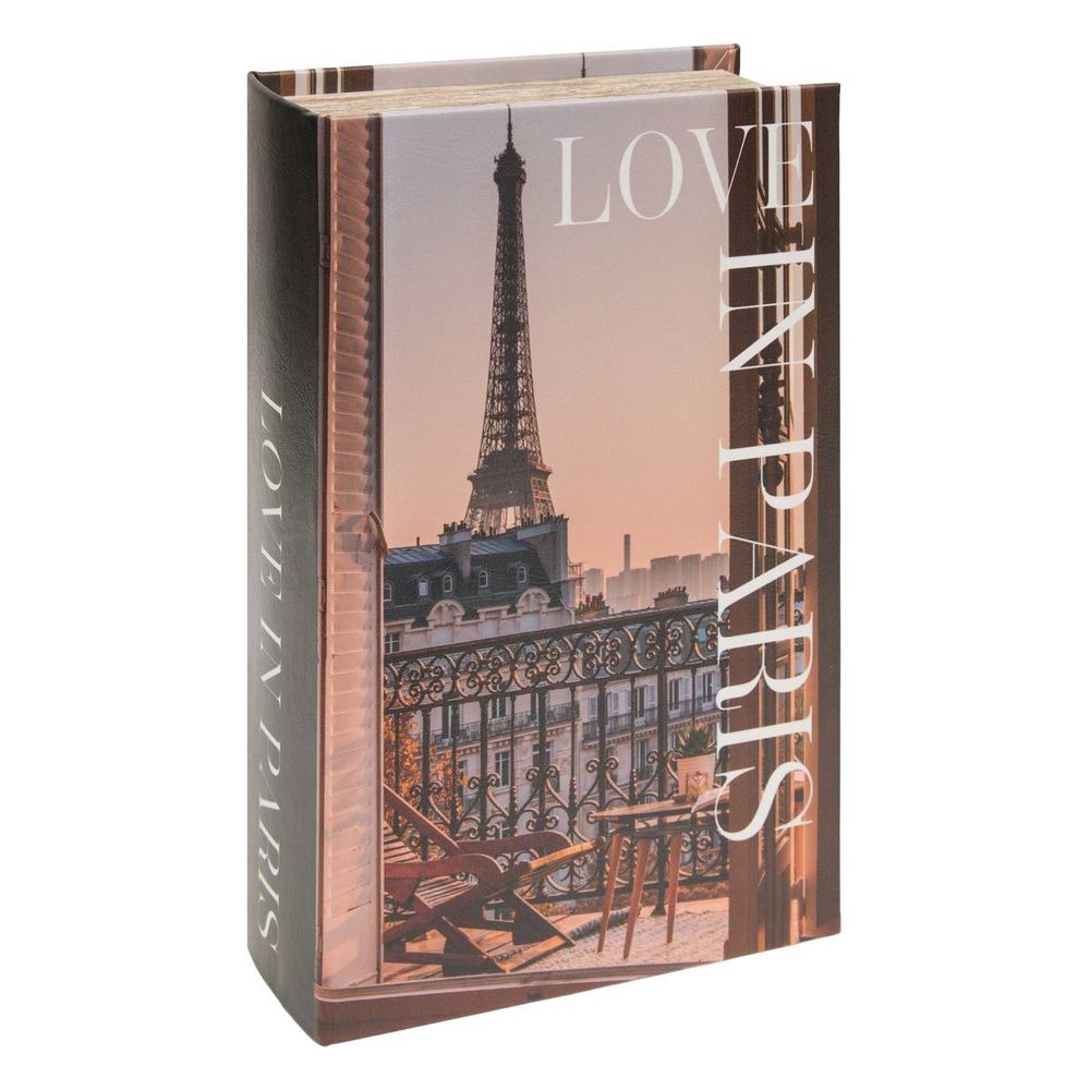 Boîte livre déco rectangulaire josh 18x27cm paris