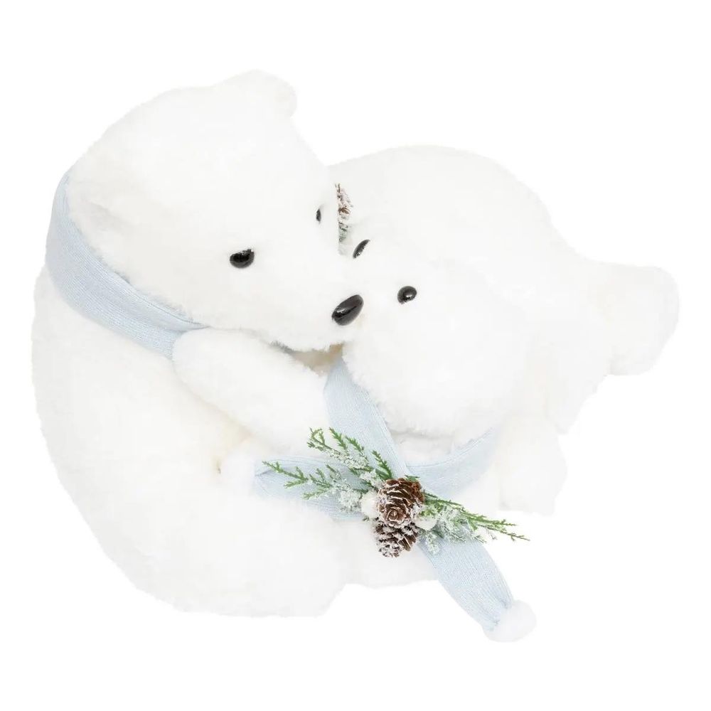 Statuette ours & ourson 