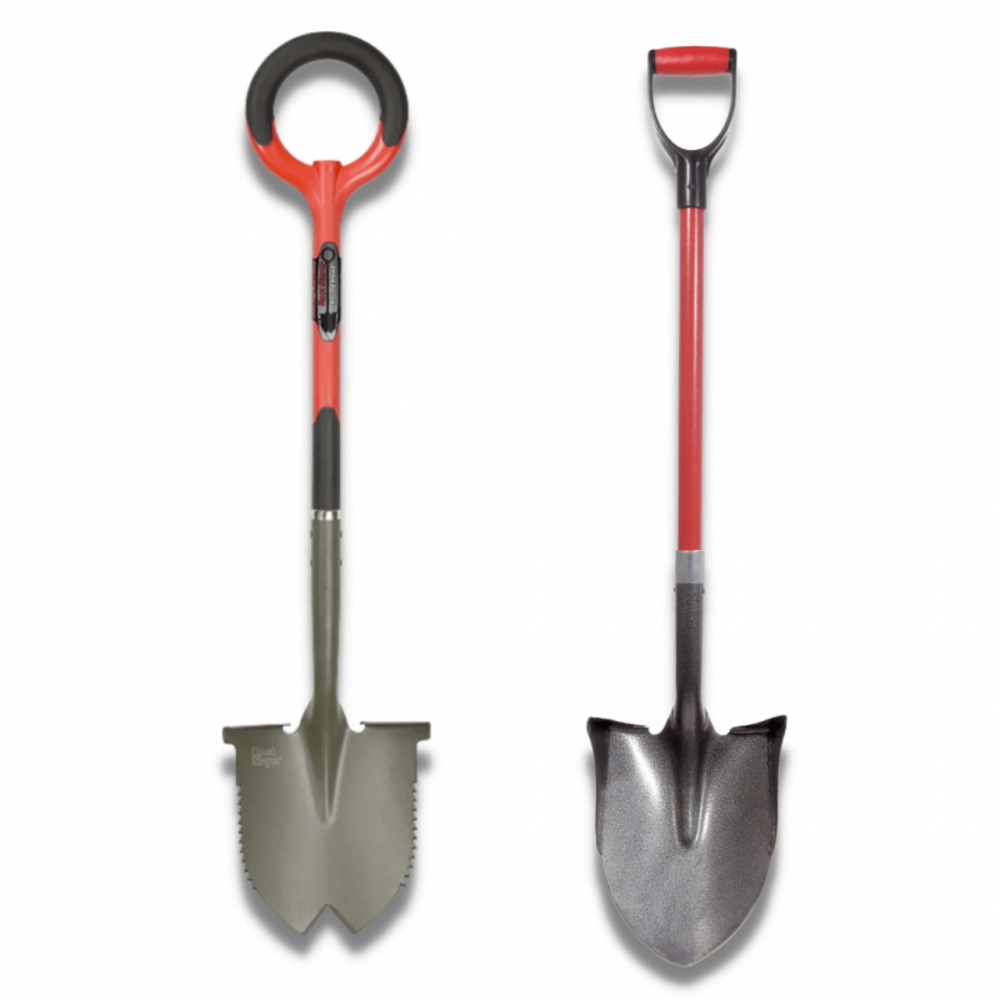 Pelle ronde rootslayer + pelle à rebords rootslayer