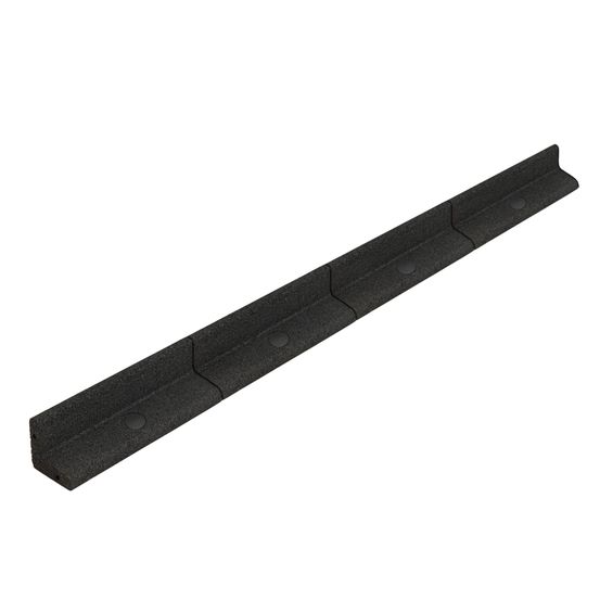 Lot de 10 bordures de jardin flexibles en caoutchouc 1,2 m & maillet - noir